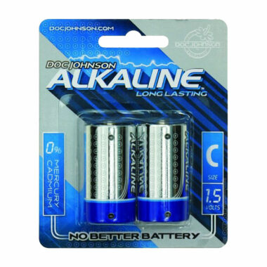 Doc Johnson C Alkaline Batteries 2 Pack