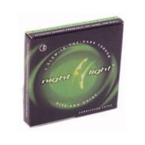 Night Light Glow in the Dark Single Condom