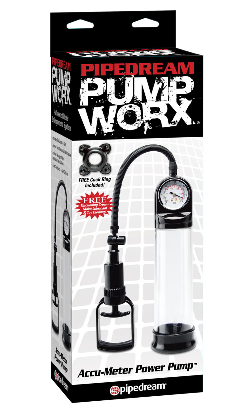 Pipedream Pump Worx Accu-Meter Penis Pump