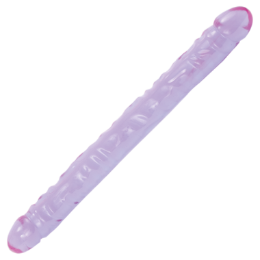 Doc Johnson Jellie 18 Inch Double Dong Purple