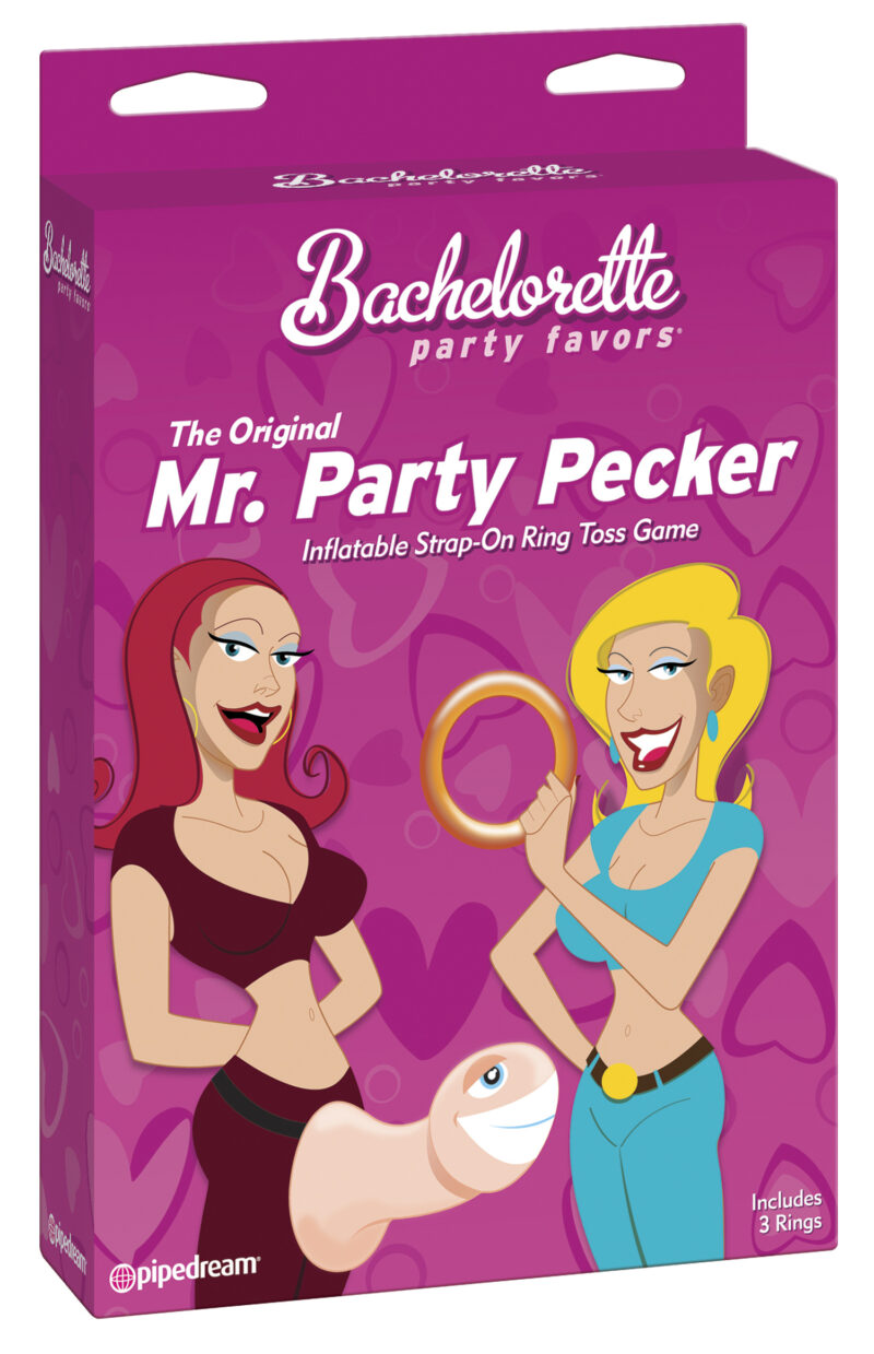 Party Pecker Inflatable Strap-on Ring Toss Game