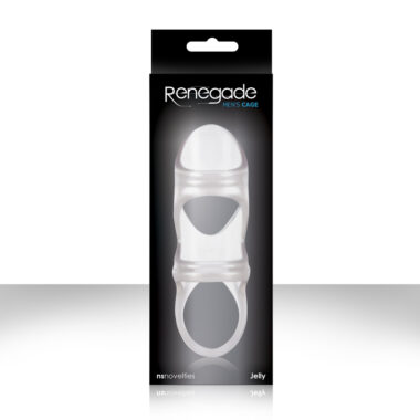 NS Novelties Renegade Power Cage Cock Ring Clear