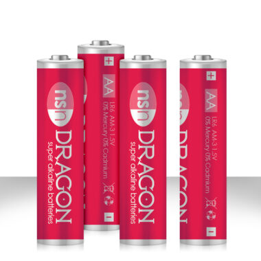 Dragon Alkaline Batteries AA