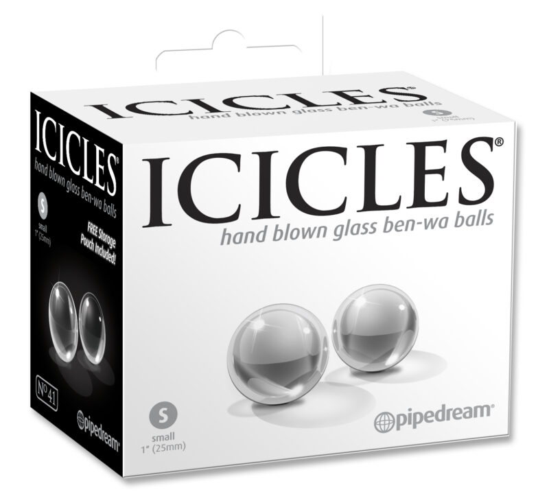 Pipedream Icicles No.41 Small Glass Ben-Wa Balls