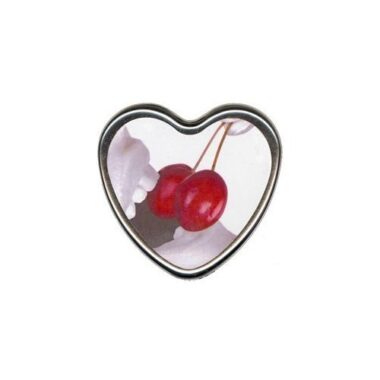 Earthly Body Cherry Edible Heart Shaped Candle