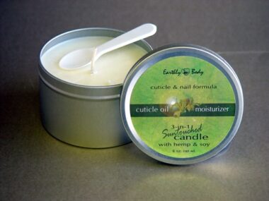 Earthly Body 3 In 1 Suntouched Candle Cuticle & Nail