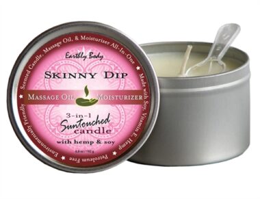 Earthly Body 3 In 1 Suntouched Candle Skinny Dip