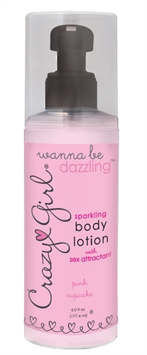 Classic Erotica Crazy Girl Sparkling Body Lotion Pink