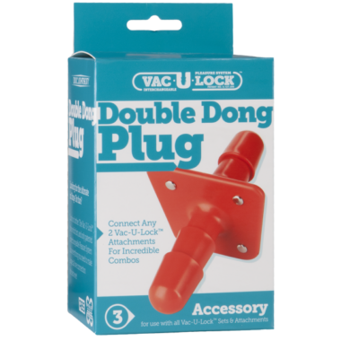 Doc Johnson Vac-U-Lock Double Dong Plug