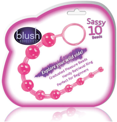 Blush Novelties Sassy 10 Anal Beads Pink