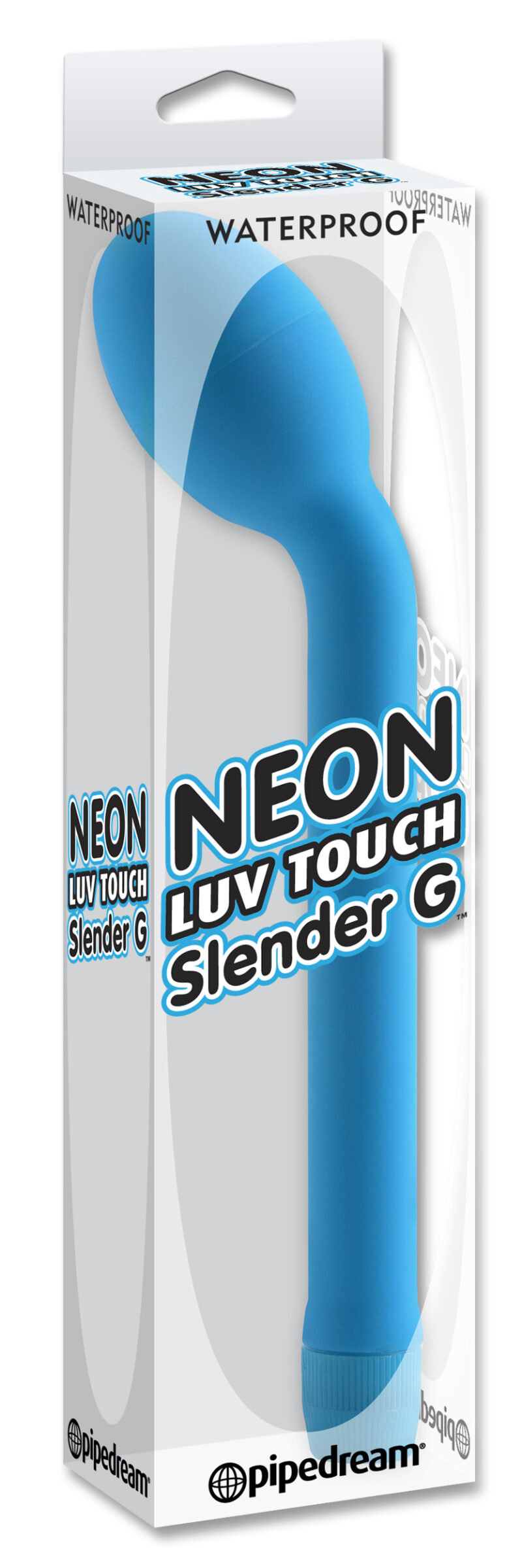 Pipedream Neon Luv Touch Slender G Vibrator Blue