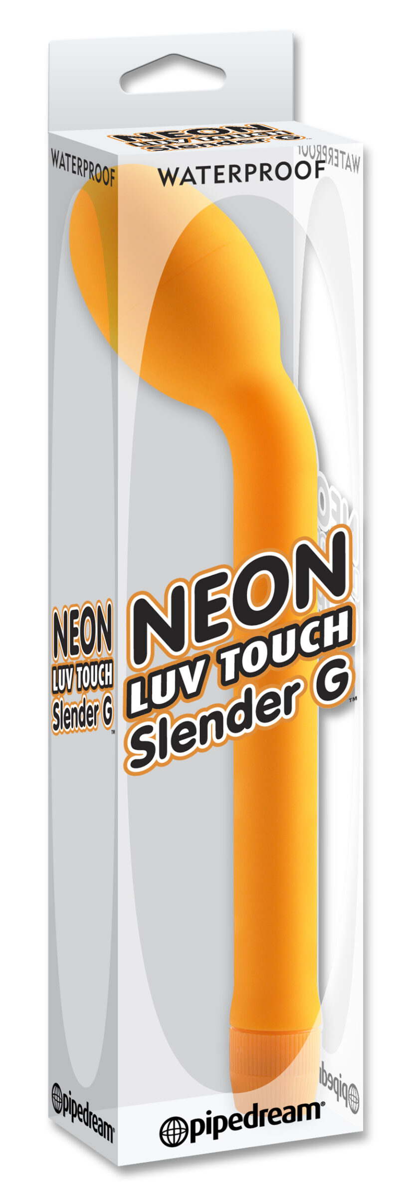 Pipedream Neon Luv Touch Slender G Vibrator Orange