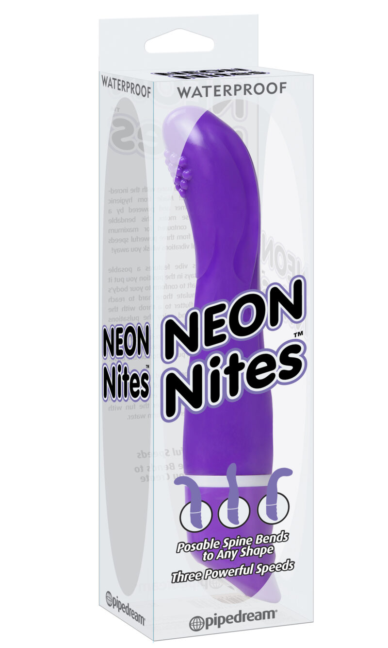 Pipedream Neon Nites Vibrator Purple