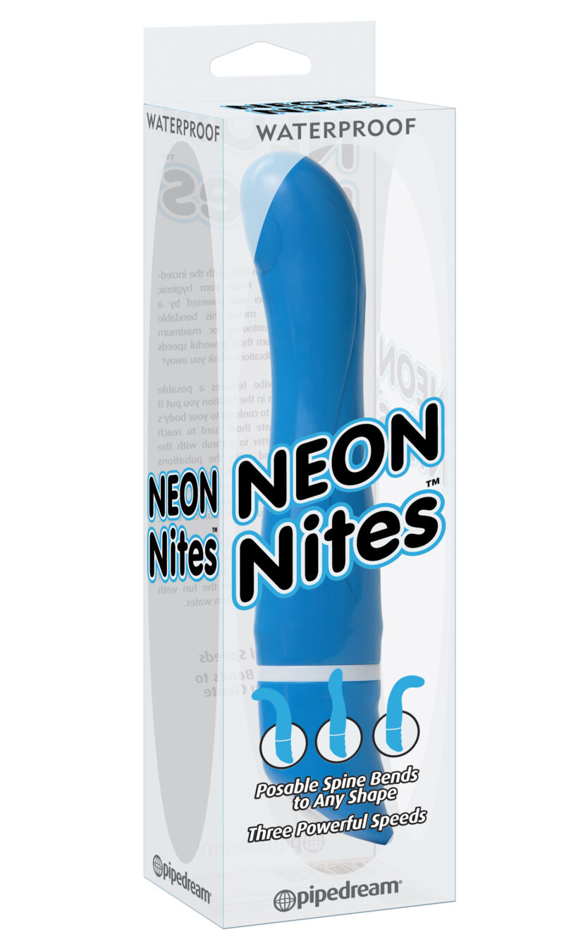 Pipedream Neon Nites Vibrator Blue