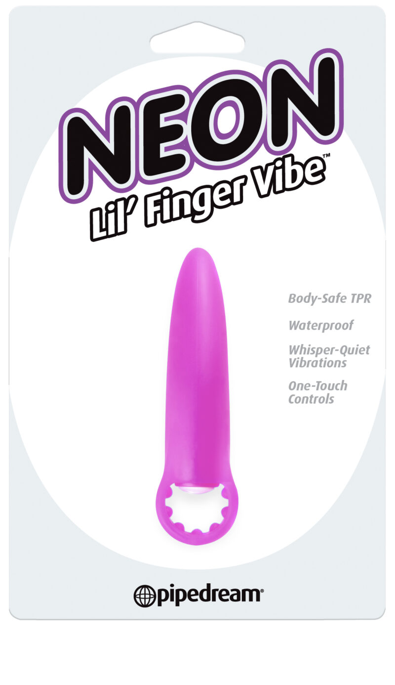 Pipedream Neon Lil Finger Vibe Purple