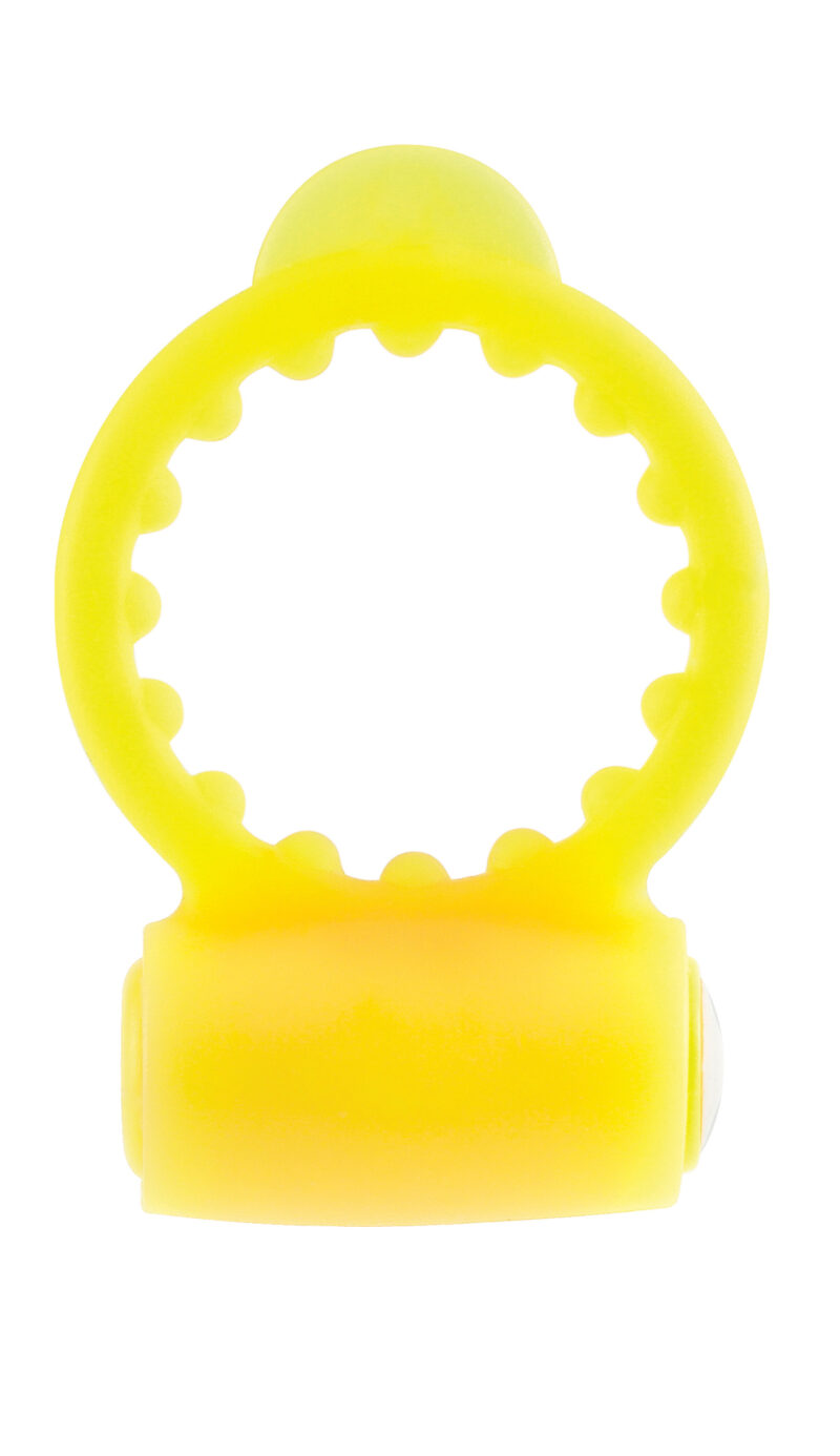 Pipedream Neon Vibrating Cockring Yellow