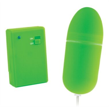 Pipedream Neon Luv Touch Remote Control Bullet Green