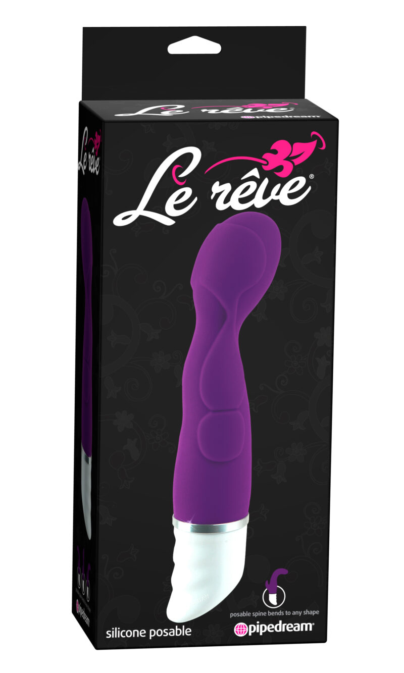 Pipedream Le Reve Silicone Posable Vibrator Purple