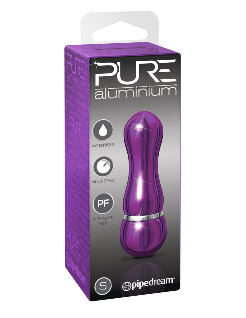 Pipedream Pure Aluminium Small Vibrator Purple
