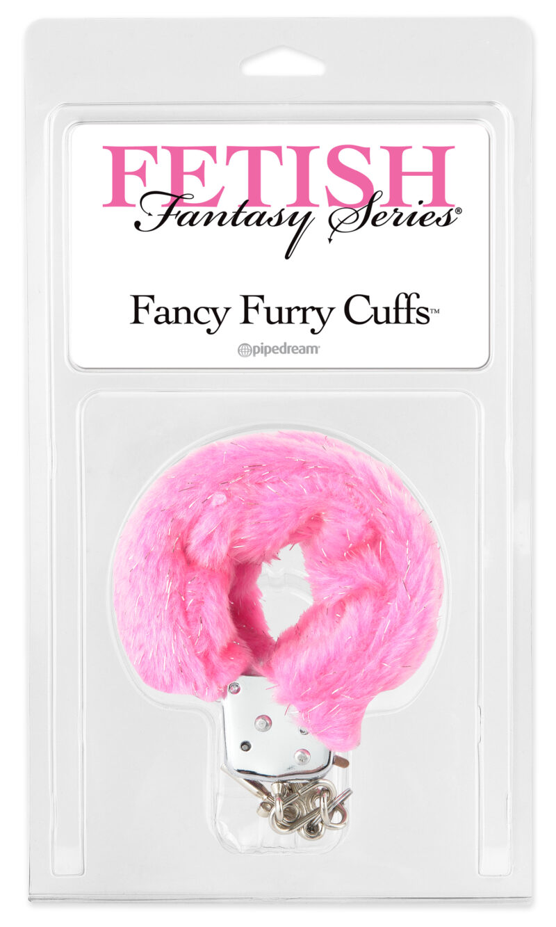 Pipedream Fetish Fantasy Fancy Furry Cuffs Pink