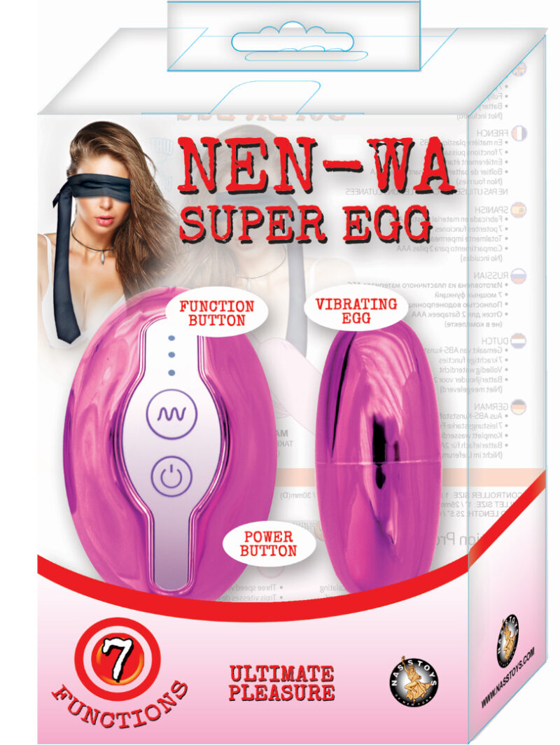 Nass Toys Nen-Wa Super Egg Pink