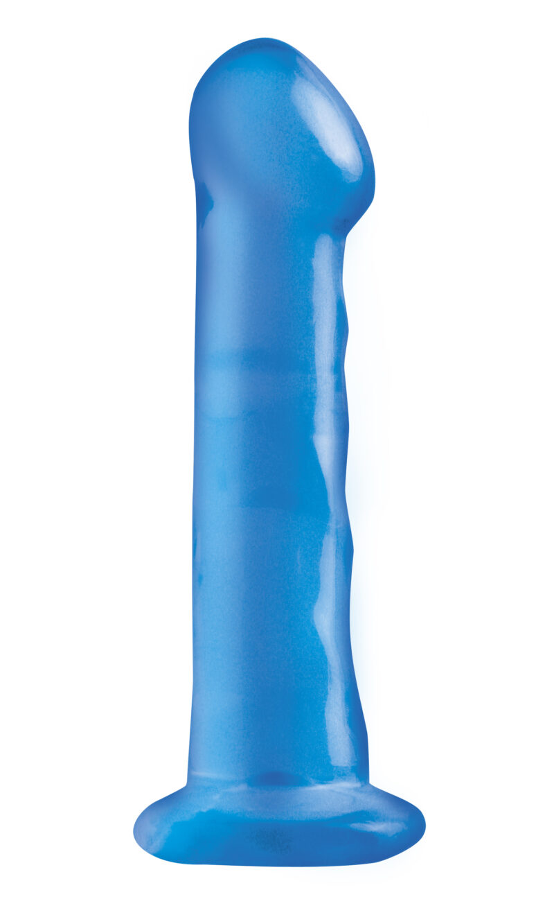 Pipedream Basix Rubber Works 6.5" Suction Cup Dong Blue