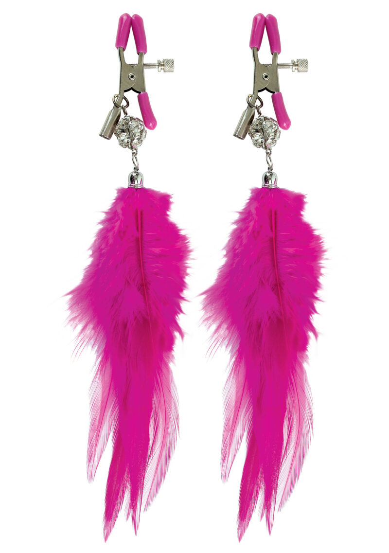 Pipedream Fetish Fantasy Fancy Feather Nipple Clamps