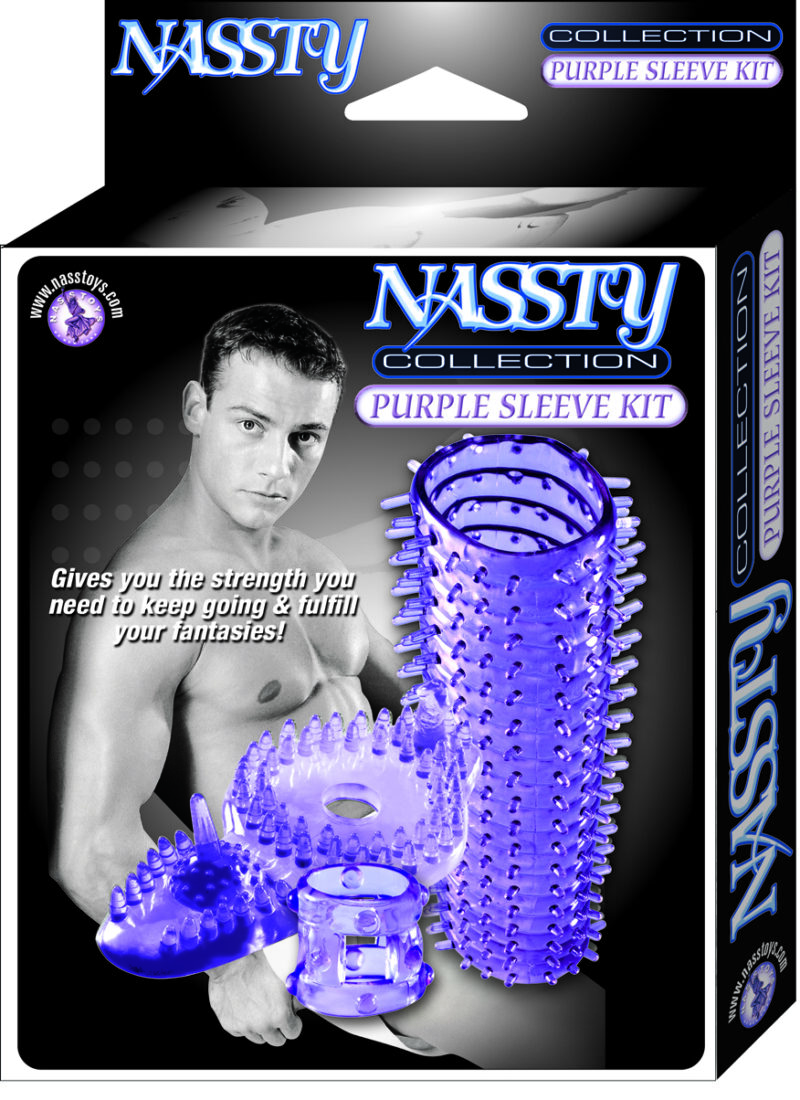 Nass Toys Nassty Sleeve Kit Purple