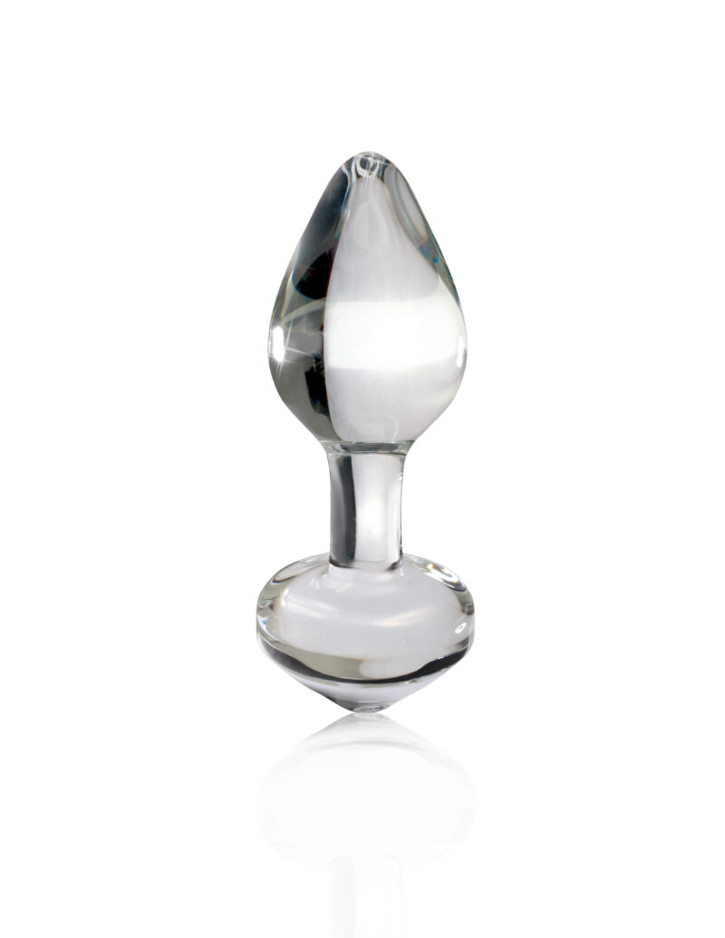 Pipedream Icicles No.44 Glass Butt Plug Clear