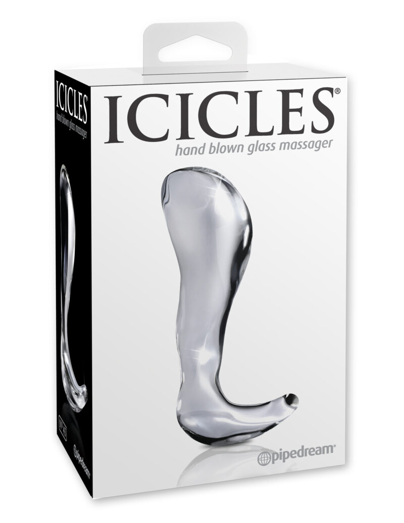 Pipedream Icicles No.45 Glass Dildo Clear