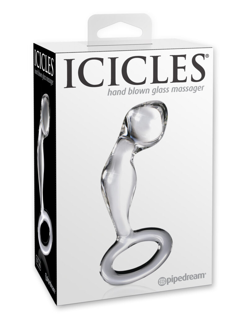 Pipedream Icicles No.46 Glass Dildo Clear