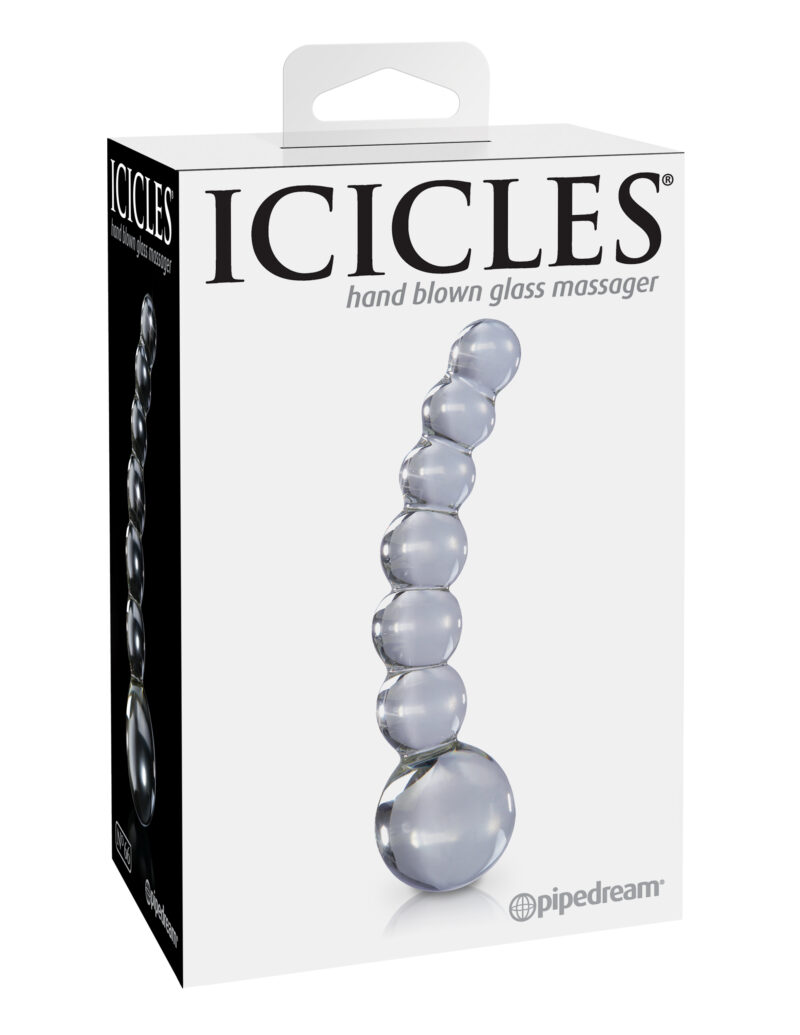 Pipedream Icicles No.66 Glass Dildo Clear