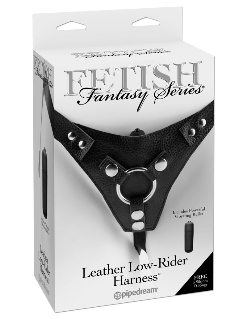 Pipedream Fetish Fantasy Collection Leather Low Rider Harness