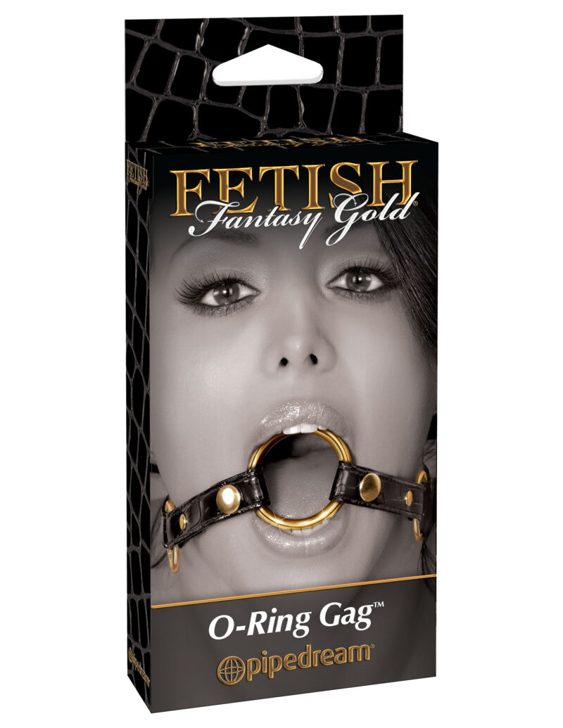 Pipedream Fetish Fantasy Gold O-Ring Gag