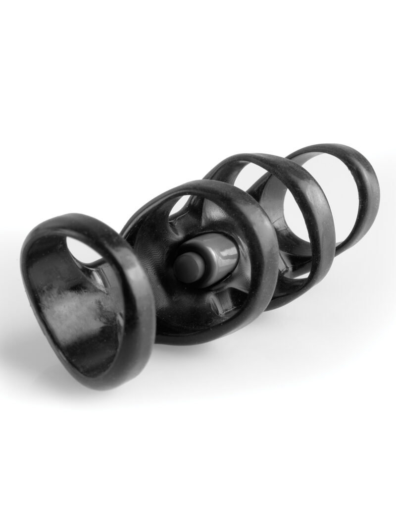 Pipedream Fantasy X-Tensions Vibrating Power Cage Black
