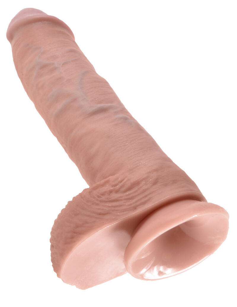 Pipedream King Cock 10" Cock With Balls Flesh