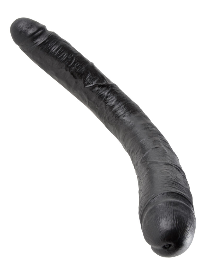 Pipedream King Cock 16" Thick Double Dildo Black