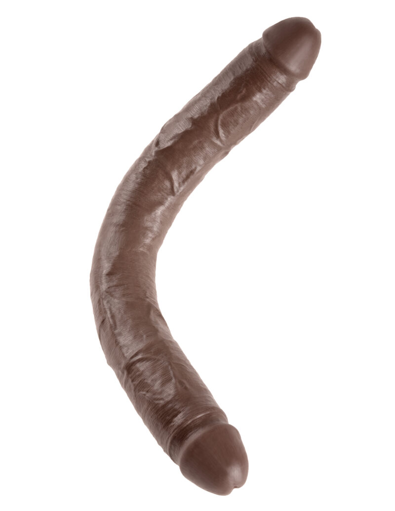 Pipedream King Cock 16" Thick Double Dildo Brown