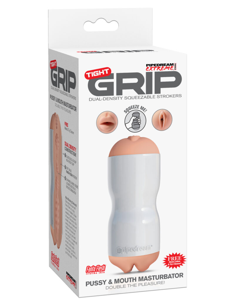 Pipedream Extreme Tight Grip Pussy & Mouth Masturbator
