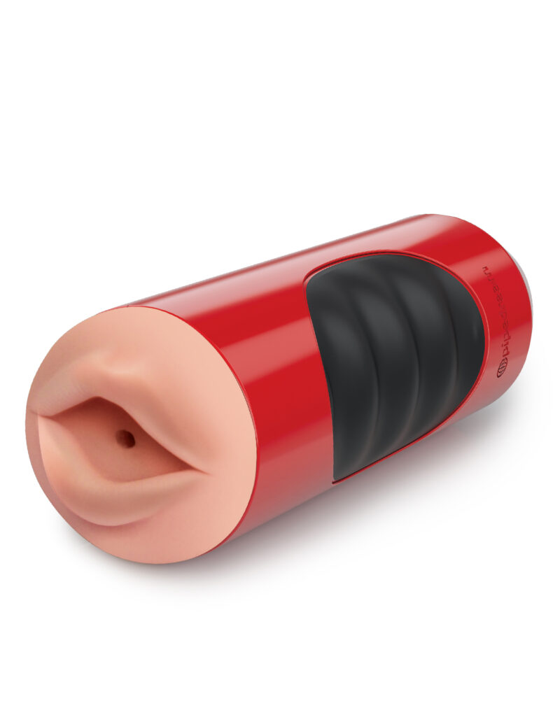 Pipedream Extreme Mega Grip Vibrating Stroker Mouth