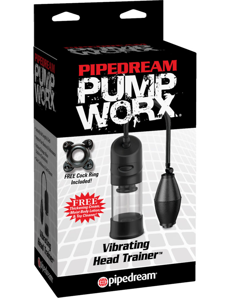 Pipedream Pump Worx Vibrating Head Trainer Penis Pump