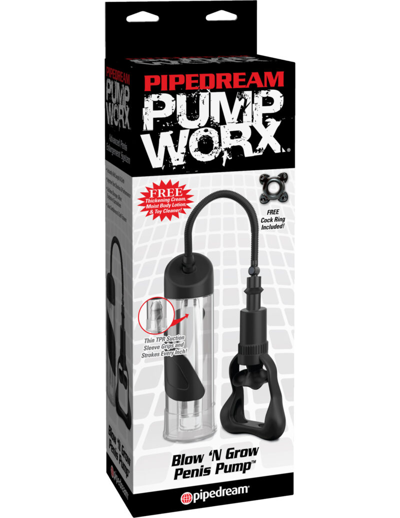 Pipedream Pump Worx Blow-N'-Grow Penis Pump
