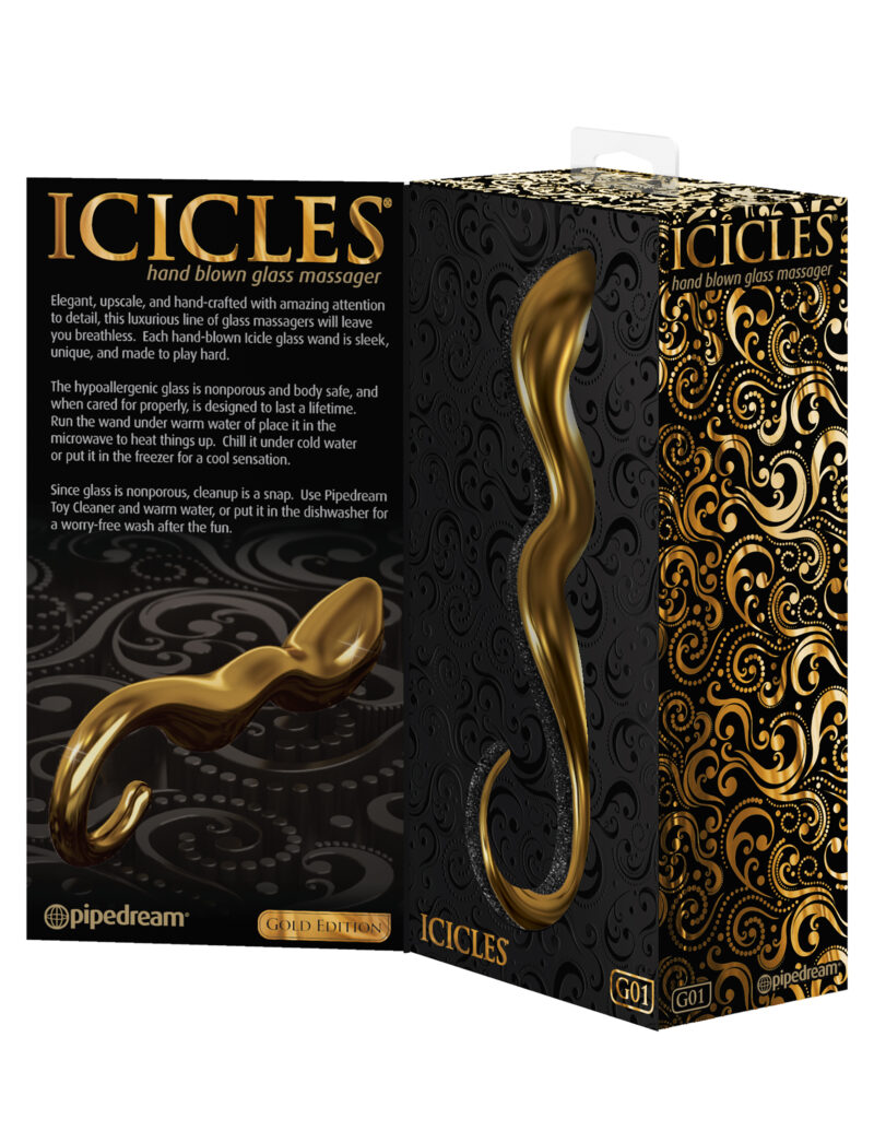 Pipedream Icicles Gold Edition G01