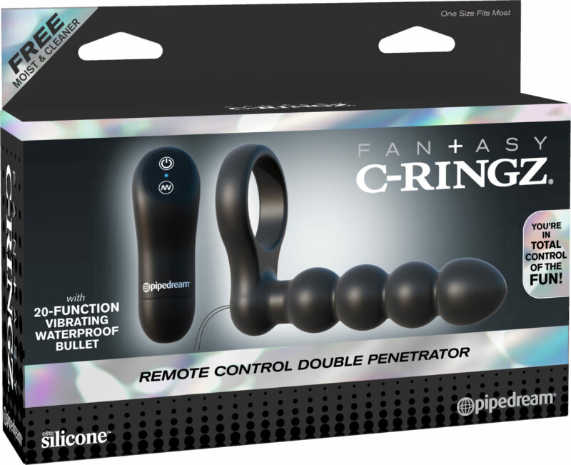 Pipedream Fantasy C-Ringz Remote Control Double Penetrator