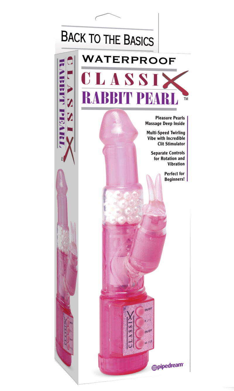Pipedream Classix Waterproof Rabbit Pearl