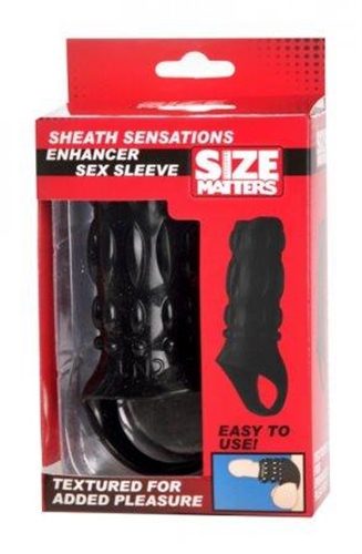 Size Matters Sheath Sensations Enhancer Sleeve