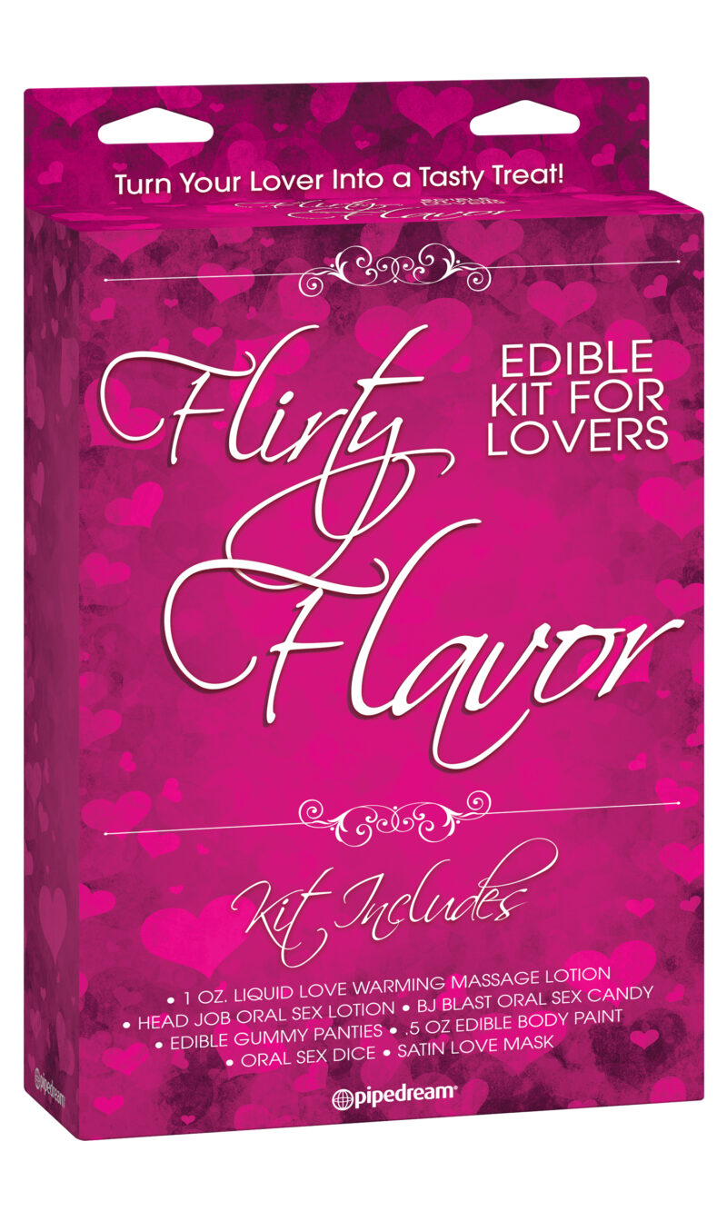 Pipedream Flirty Flavor Edible Kit For Lovers