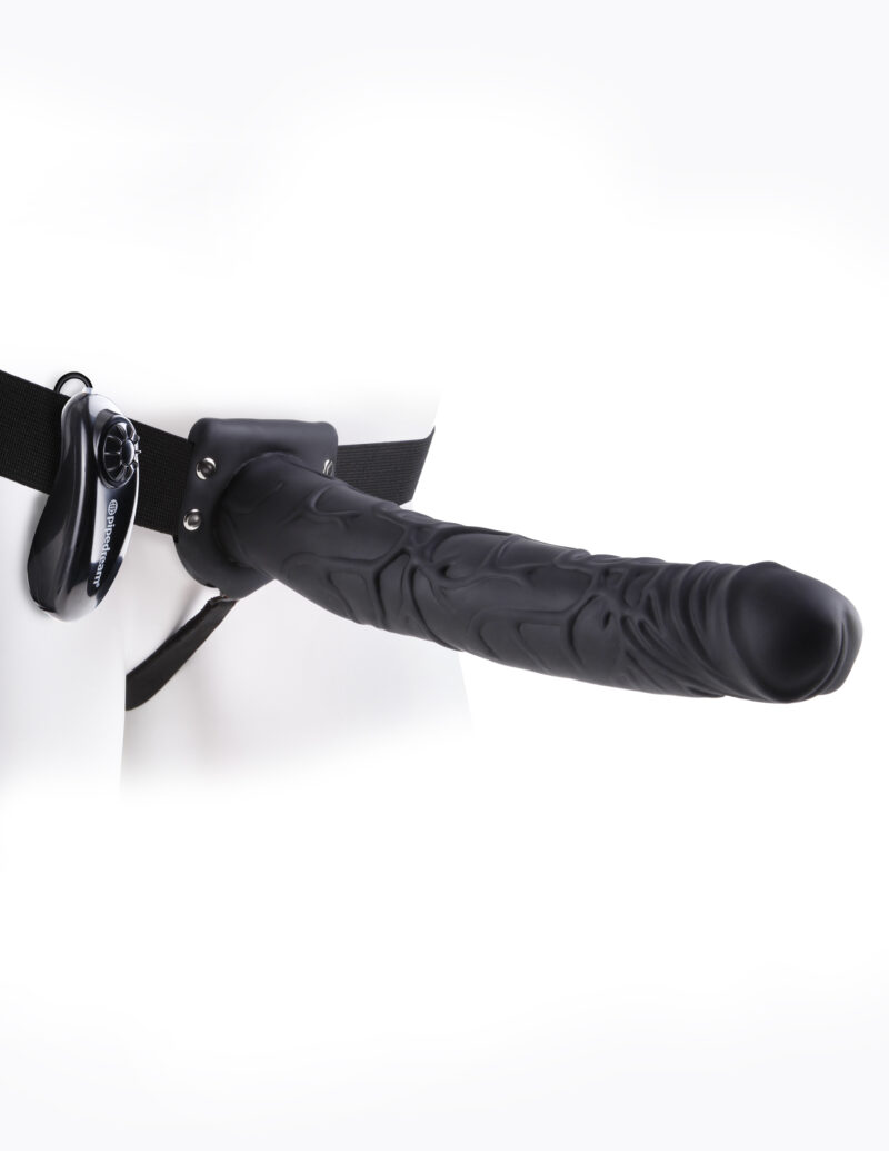 Pipedream Fetish Fantasy 11″ Vibrating Hollow Strap-On