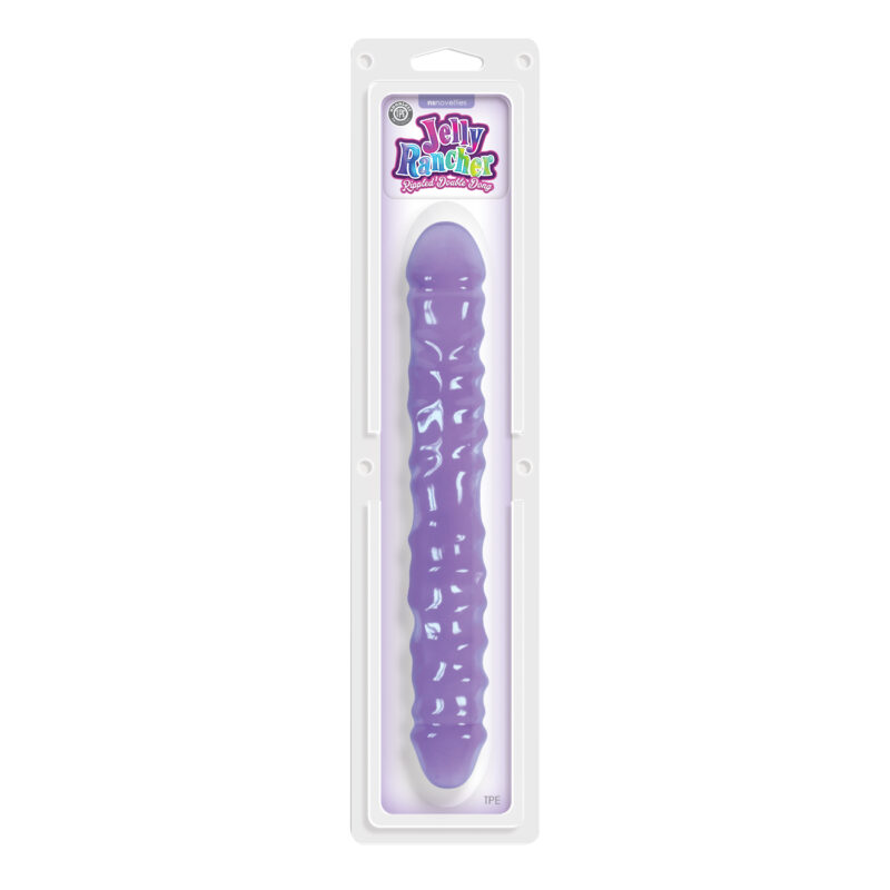 NS Novelties Jelly Rancher Rippled Double Dong