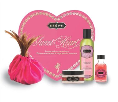 Kamasutra Sweet Heart Strawberry Kit
